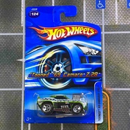 Hot Wheels Blue | Old Card: TOONED '69 CAMARO Z28 -GREEN (BAWAL SA MASELAN)