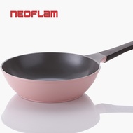 Neoflam Eela Wok Pan 30cm Romantic Pink Non-Stick Xtrema F5 coating