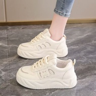 Children Low-Top Sneakers Spring Girls White Shoes Leather Surface Anti-Slip Casual Shoes 2025 Fashi