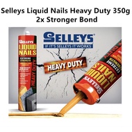 Selleys Liquid Nails Heavy Duty 350g 2x Stronger Bond All Purpose High Strength Adhesive / Caulking 