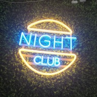 Night Club霓虹燈LED發光字Neon Sign手作客製化禮物設計燈飾