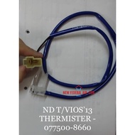 (ORIGINAL) DENSO TOYOTA VIOS YEAR 2013 NCP150 AIRCOND COOLING THERMISTER THERMISTOR SENSOR - 077500-