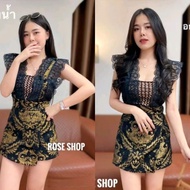 Rose Shop - Bangkok Women's Mini Jumpsuit - 9