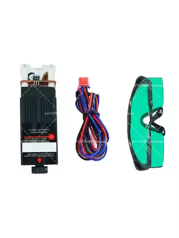 Laser Engraver Head 405nm 5.5W Blue Purple Laser Module for CNC Engraving Machine