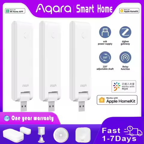 New Aqara E1 Hub Smart Gateway Zigbee 3.0 USB Aqara Hub Wireless Zigbee Hub Remote Control For Xiaom