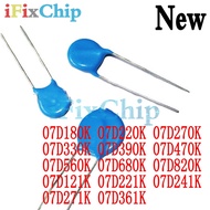 50pcs 07D180K 07D220K 07D270K 07D330K 07D390K 07D470K 07D560K 07D680K 07D820K 07D121K 07D221K 07D241