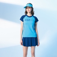 A & T [Made in Taiwan] Shengshou [With Cap, Free Chest Pad] Big Women Short-Sleeved Wide Version Swi