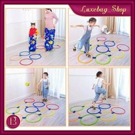 LB Hopscotch Hoop Toy Educational Toys for Children Indoor Outdoor Jumping Toys Sand Sack T054