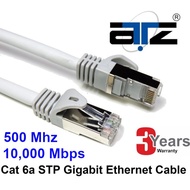 ATZ (20m to 100m)Cat 6A S/FTP LSZH Gigabit Ethernet Lan Network Patchcord Lan Cable,Cat 6A Lan Cable