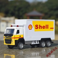 Mô Hình Xe Tải Volvo FM Hợp Kim 1/72 Mô Hình Xe Hơi Có Thể Mở Cửa Sổ Bảng Điều Khiển Xe Đầu Mô Hình