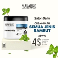 Makarizo Professional Salon Daily Creambath 250 ML (Latest Product) biru