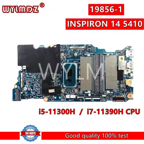 19856-1 i5 / i7 11th CPU Laptop Motherboard For Dell INSPIRON 14 5410 Mainboard 012XM5 0CH9H2 0CKJRK