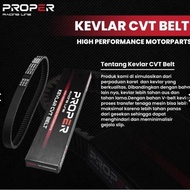 KEVLAR CVT BELT YAMAHA XMAX 250 B74-E7641-00-B5X-E7641-00 PROPER RACING LINE Original