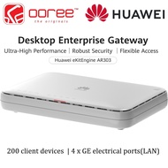 HUAWEI eKit AR303 Enterprise Desktop Router 200 Client Devices 4 GE LAN 1 GE Combo WAN Gateway Offic
