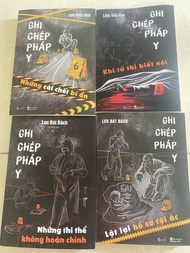 Combo Ghi Chép Pháp Y: Tập 1 + Tập 2 + Tập 3 + Tập 4