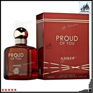 [ NEW ARRIVAL ] Fragrance World Proud Of You Amber EDP (100ml)