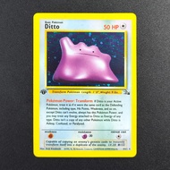 Keeppley | 7Pcs Proxy Pokemon Card EN Fossil 1st Edition Muk Raichu Gengar Super Rare Collectibles C