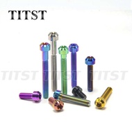 TITST Titanium Bolt M4*10-35mm Handle Pipe Bar MountecFront Rear Absorber Shock Wheel Bolt