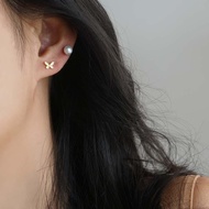 Thép Titan Chống Dị Ứng Tai Demo Flash Xương Bướm Thẳng Đinh Nhọn Cho Nữ Thân Thiện Với Giấc Ngủ 202