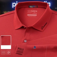 Áo Polo nam trơn Basic cổ bẻ Thuyền Sixmen vải cá sấu FeelMax thoải mái - M06