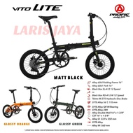 Pacific VITO LITE 12-speed Folding Bike 16-inch Folding Bike (16x13⁄8) 16-PACIFIC VITOLITE Folding Bike