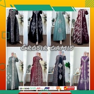 BATIK VIRAL MURAH BEST SELLER /Gamis twill ori rayon Pekalongan motif