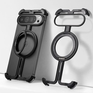 เคสเคสสำหรับ Google โลหะไร้กรอบขนาด9พิกเซล Pro XL เคสกันกระแทกแบบมินิมอลเข้ากันได้กับ Magsafe ° ขาตั