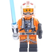 Ploybrick || Luke Skywalker Pilot From 75355 X-wing Starfighter UCS Set | Rare Stop Producing Star W