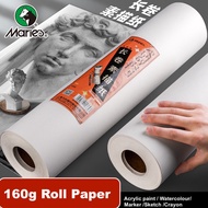 Maries Sketch Roll Paper in Long Roll 160g Thick Drawing Paper