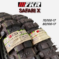 FKR SAFARI X 70/100-17 80/100-17 Tubetype Tyre Tayar Latest Tayar