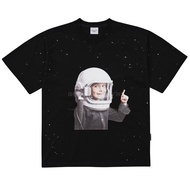 Acme De La Vie (ADLV) Oversized Tee Shirt (BLACK SPACE TRAVEL)