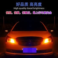 Car LED Turn Signal Anti-Strobe 1156 Double Flashing Light Bulb py21w w21w Crooked Foot Decoding T20