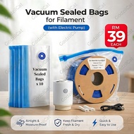 3D Filament Storage Bag Vacuum Seal Moisture Proof Keep Filament Dry PLA ABS TPU Extra-thick Begs