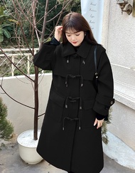 ❤️1346❤️🔥พร้อมส่ง ส่งไว ทันใจ ร้านคนไทยค่ะ  Duffle coat ผ้าวูล  เสื้อไหมพรมเสื้อโค้ท ชุดไปต่างประเทศ