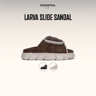 THEWOLF Height-Incresing Sandals Men Women THEWOLF ESSENTIAL LARVA SLIDE SANDAL BEIGE OLIVE MOCHA BR