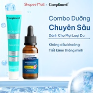 Compliment Serum AHA BHA + HA Cream to Reduce Blackheads, Prevent Dark Spots, and Restore Skin