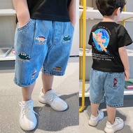 IENENS Boys Shorts Baby Summer Jeans Kids Girl Denim Short Pants Children Bottoms for 2-7 Years Clot