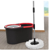 Set Alat Pel Lantai Super Spin Mop Dengan Ember Putar ROTARY MOP