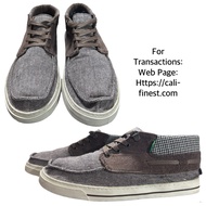 Sanuk Men’s High Rise 2 Tone Brown Lace up Corduroy Shoe S 00275