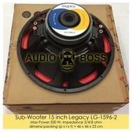 Speaker Subwoofer Sub woofer Sub-woofer 15 inch Legacy LG 1596 2 Murah