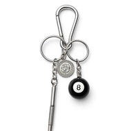 GANTUNGAN Keychain 8ball | 8ball silver screwdriver keychain | Bagcharm | Skena Keychain