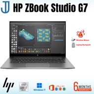 HP ZBook Studio G7 Workstation Laptop | Intel i7 -10Th Gen | 32GB RAM /1TB SSD | NVIDIA Quadro T1000