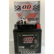 OD BATTERY 12N5L (Maintenance Free) FOR MIO SPORTY