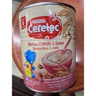 Nestle Cerelac Infant Cereals Wheat & Honey/ Rice 500g Beras MERAH&Susu 350g / Beras & Susu 350g