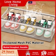 60x30x16cm Transparent Stackable Shoe Storage Box Organizer Shoe Suitcase 3-layer Shoe Bag Shoe Box 