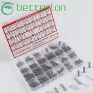 BETTER-LONTIME 300PCS/box Compression Spring Assortment Kit, 304 Stainless Steel DIY Tools Small Spr