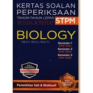 KERTAS SOALAN PEP. TAHUN-TAHUN LEPAS -STPM - BIOLOGY  - SEM1/2/3