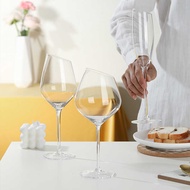 Oblique Wine Red Wine Glass Crystal Glass Bordeaux Goblet Champagne Glass Bar Wine Set Cocktail