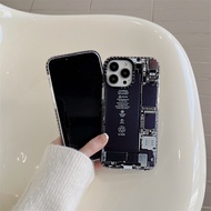 New Creative Interior Parts Motherboard Battery for iPhone 14 13 11 12 Max Pro Plus SE2020 7 8 Plus 