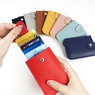 Fashionable laminated telescopic card bag Large capacity card slot Multi card slot